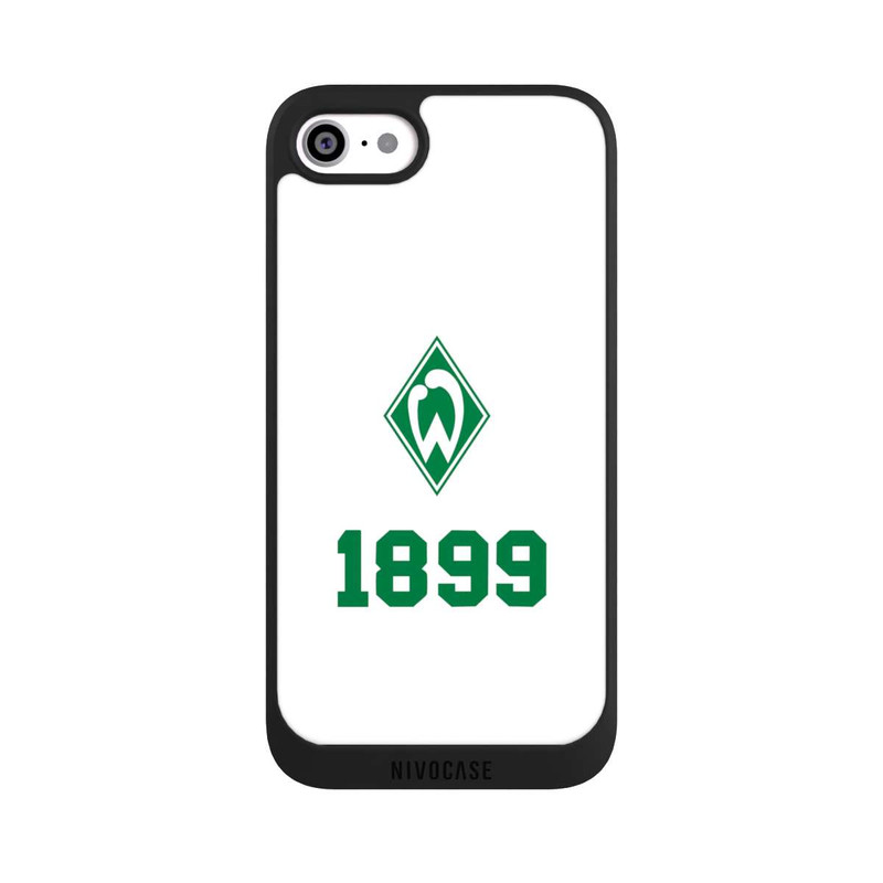 iPhone SE 2020 NIVOpure 1899 Grün-Weiß Lebenslang Weiss - Werder Bremen