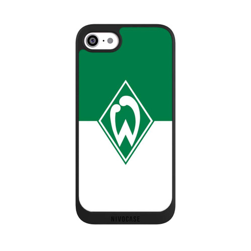 Apple iPhone SE (2020) NIVOpure Zwei Farben - Werder Bremen