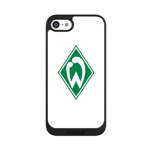 Apple iPhone SE (2020) NIVOpure Logo auf Weiß - Werder Bremen