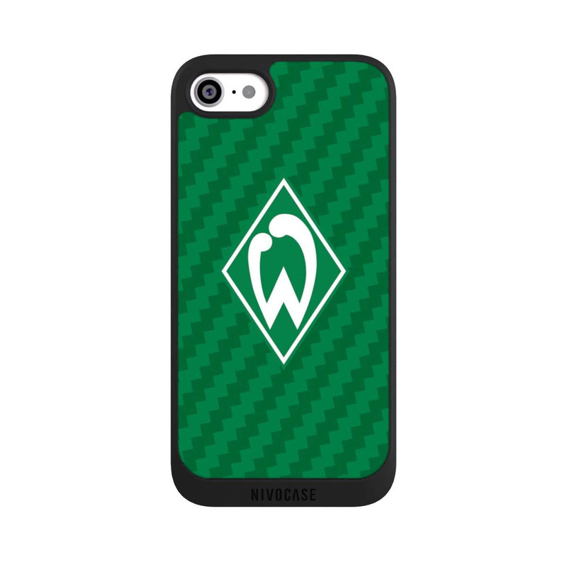 iPhone SE 2020 NIVOpure Carbonlook - Werder Bremen