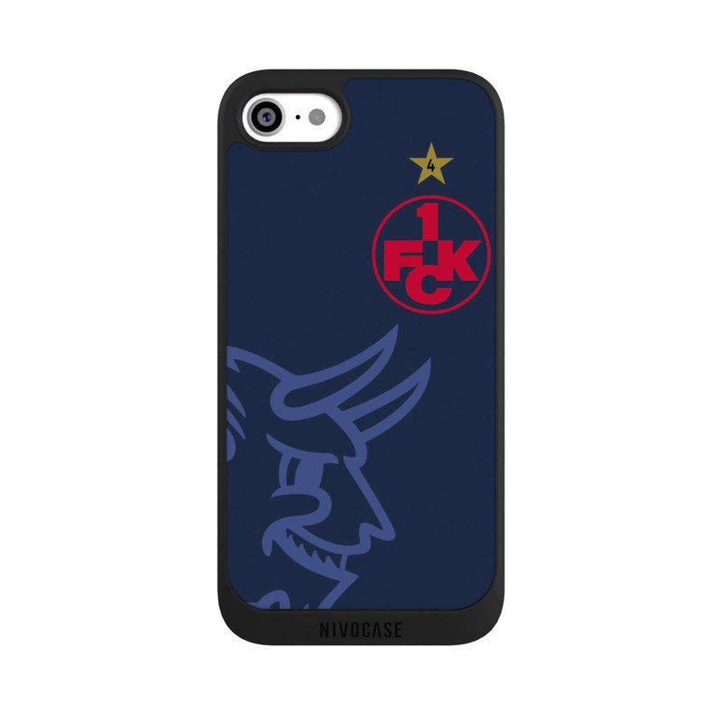 iPhone SE 2020 NIVOpure Auswärts Trikot - 1.FCK blau