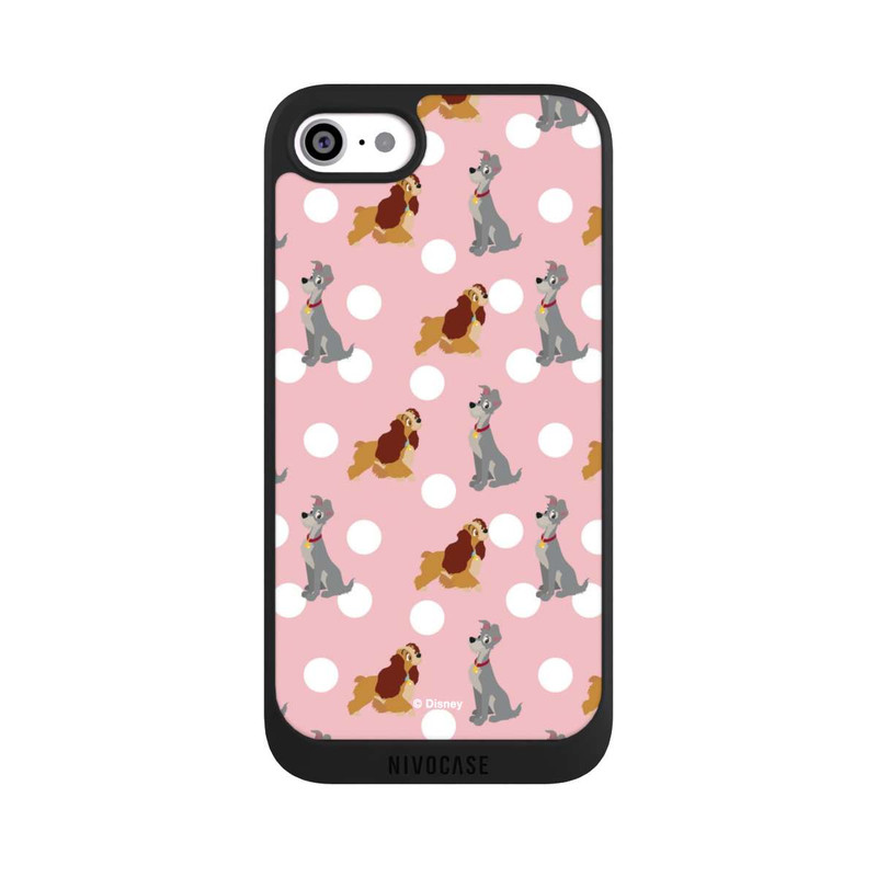 iPhone SE 2020 NIVOpure Lady And The Tramp Dot Pattern