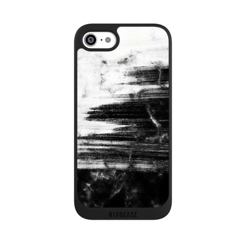 Apple iPhone SE (2020) NIVOpure Brushed monochrome stone