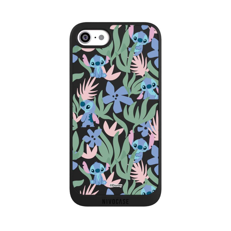 iPhone SE 2020 NIVOpure Floral Pattern Stitch Transparent