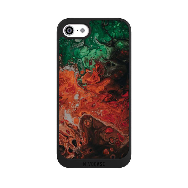 iPhone SE 2020 NIVOpure Colorful oil texture 