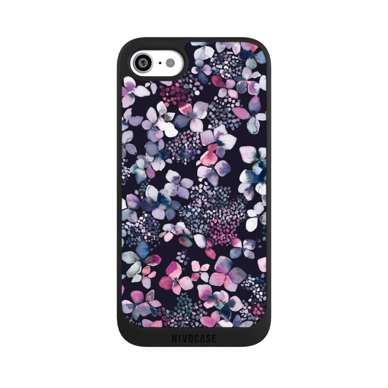 iPhone SE 2020 NIVOpure Hortensia foncé