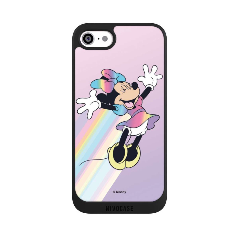 iPhone SE 2020 NIVOpure Minnie Arc-en-ciel