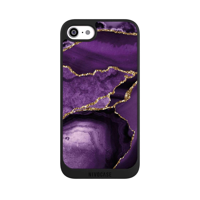 iPhone SE 2020 NIVOpure Marbre Violet Paysage
