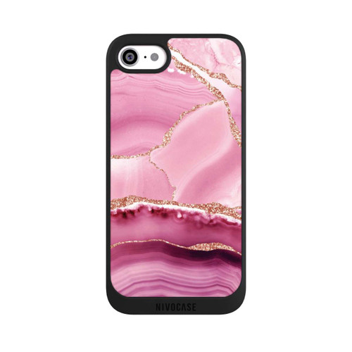 Apple iPhone SE (2020) NIVOpure Meerjungfrauen Pink Marmor