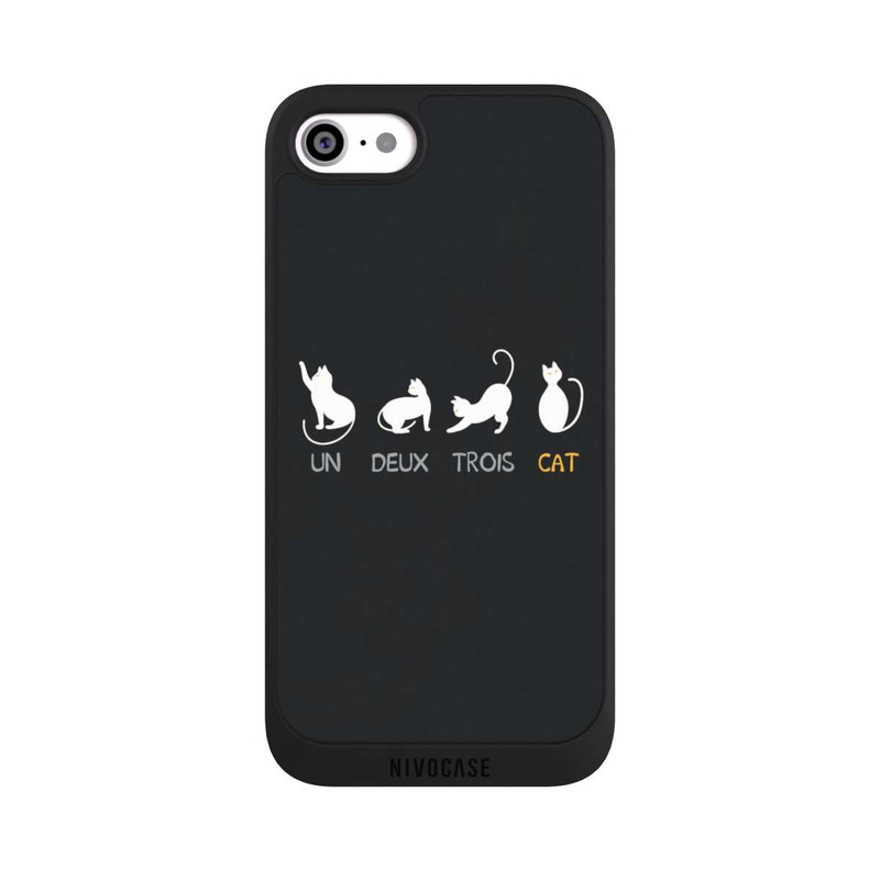 iPhone SE 2020 NIVOpure Un Deux Trois Cat