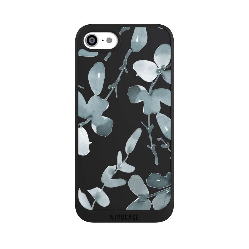 iPhone SE 2020 NIVOpure Motif eucalyptus transparent