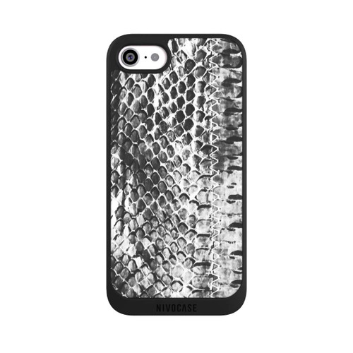 Apple iPhone SE (2020) NIVOpure Charcoal snake pattern