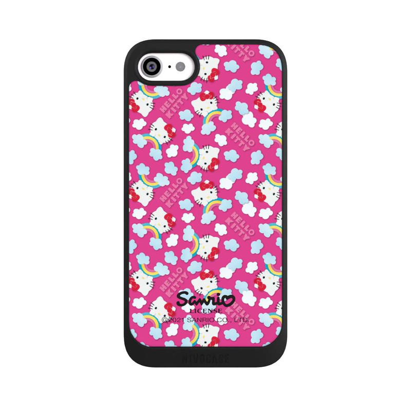 iPhone SE 2020 NIVOpure Hello Kitty Regenbogenmuster