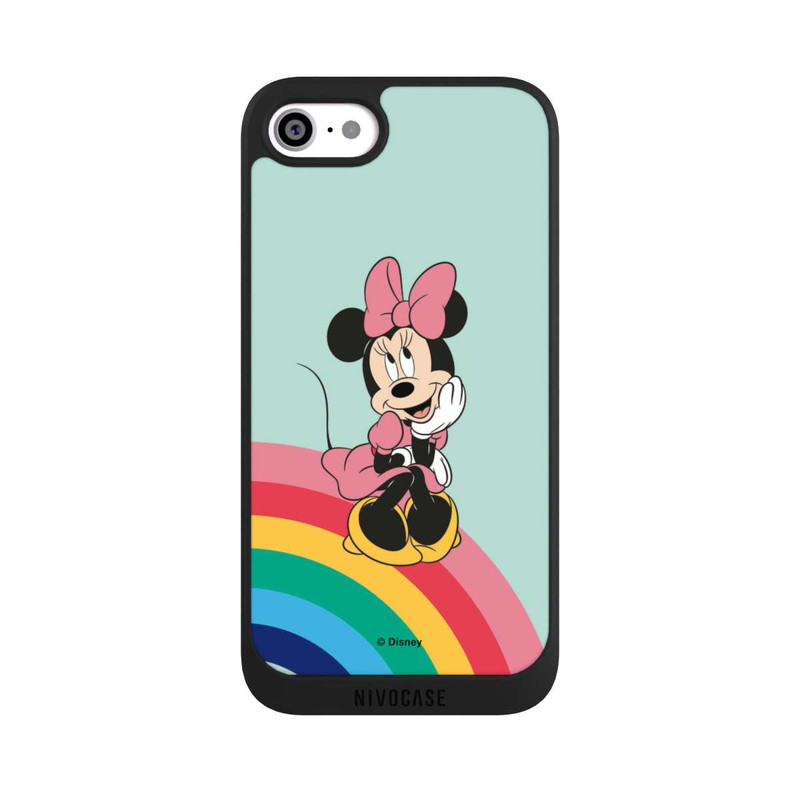 iPhone SE 2020 NIVOpure Minnie Arc-en-Ciel Portrait
