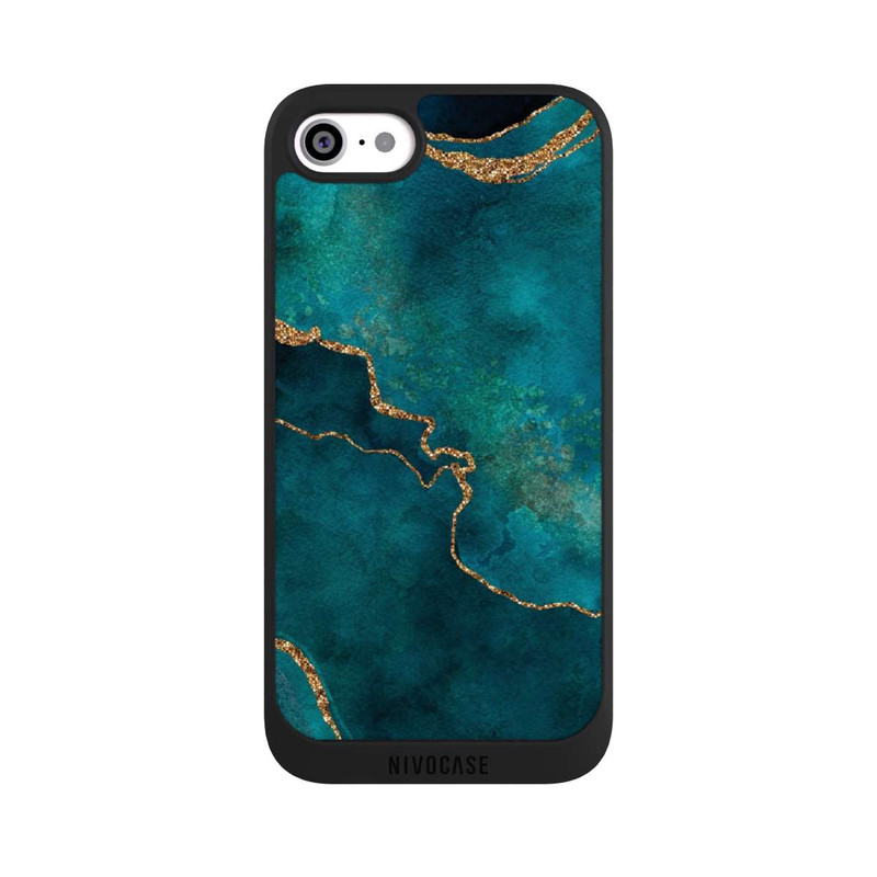 iPhone SE 2020 NIVOpure Gemstone Glamour teal