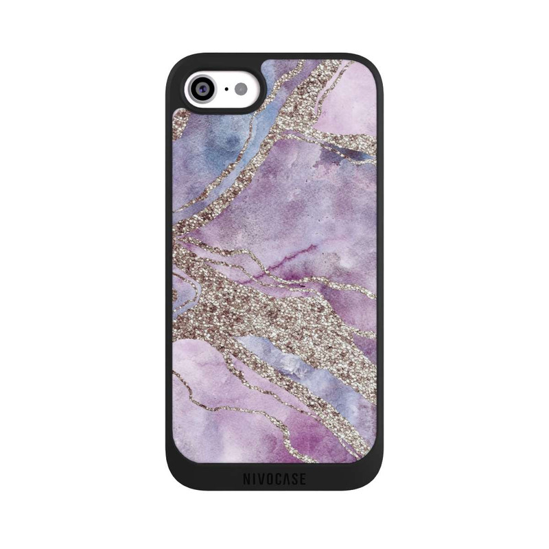 iPhone SE 2020 NIVOpure Edelstein Pastell Lila