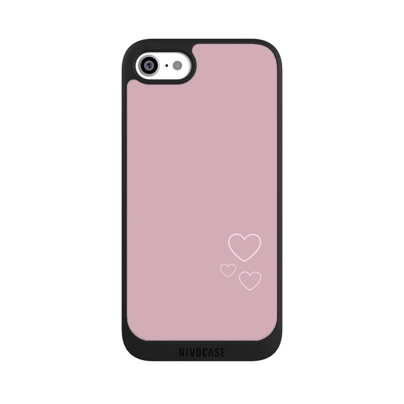 iPhone SE 2020 NIVOpure Pink little hearts