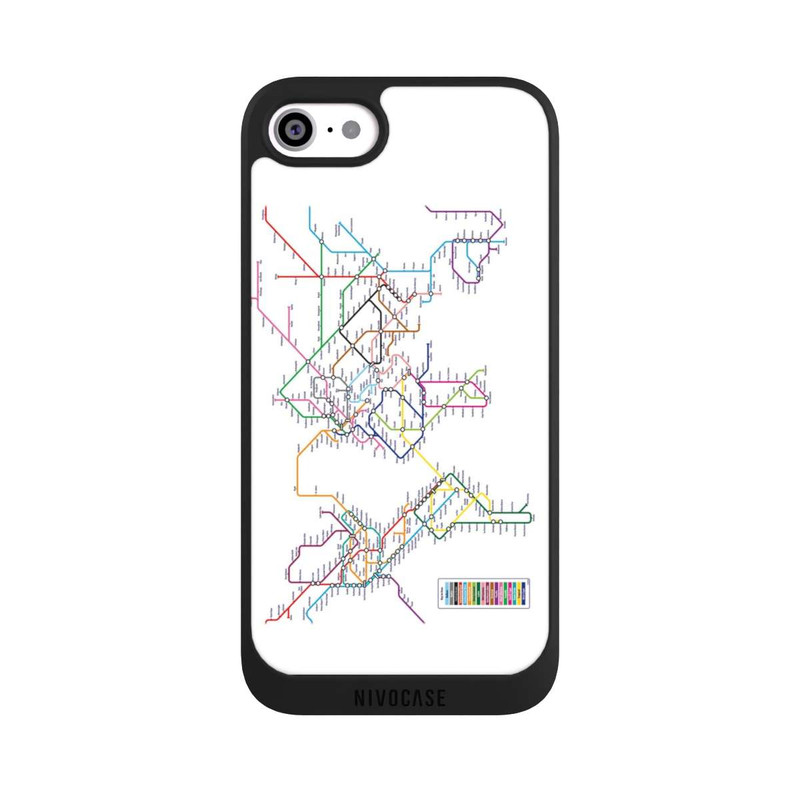 iPhone SE 2020 NIVOpure World Metro Map