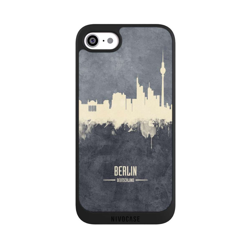 iPhone SE 2020 NIVOpure Berlin Skyline Grey