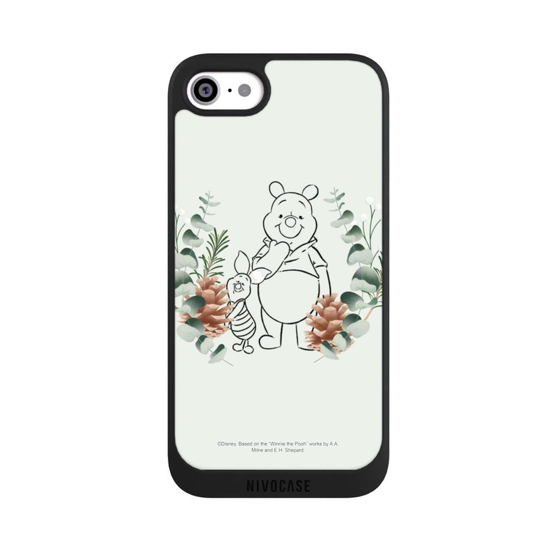 iPhone SE 2020 NIVOpure Green Love Ourson et Porcinet