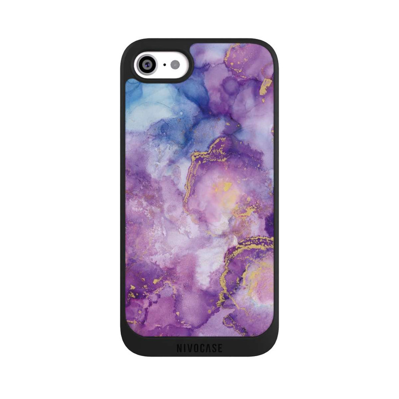 iPhone SE 2020 NIVOpure Purple Swirl Ink