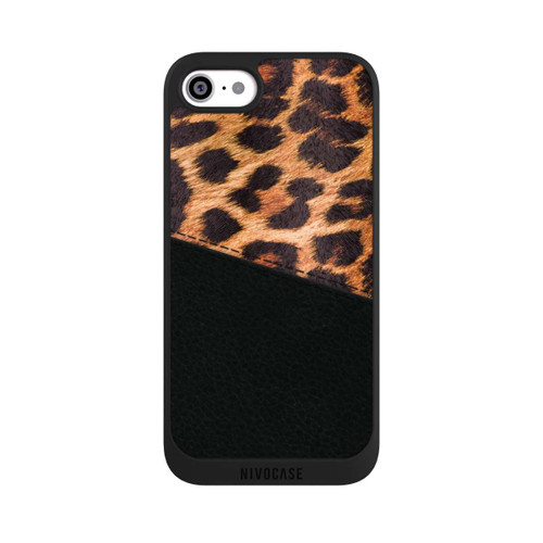 Apple iPhone SE (2020) NIVOpure Cuir et Léoprint