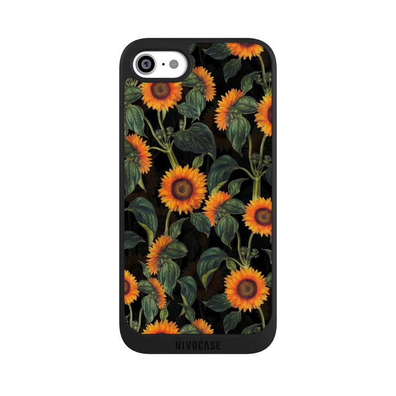 iPhone SE 2020 NIVOpure Sonnenblume schwarz