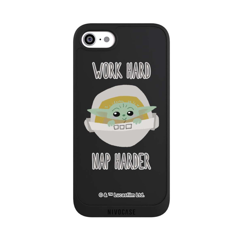 iPhone SE 2020 NIVOpure The Child Work Hard Nap Harder Transparent