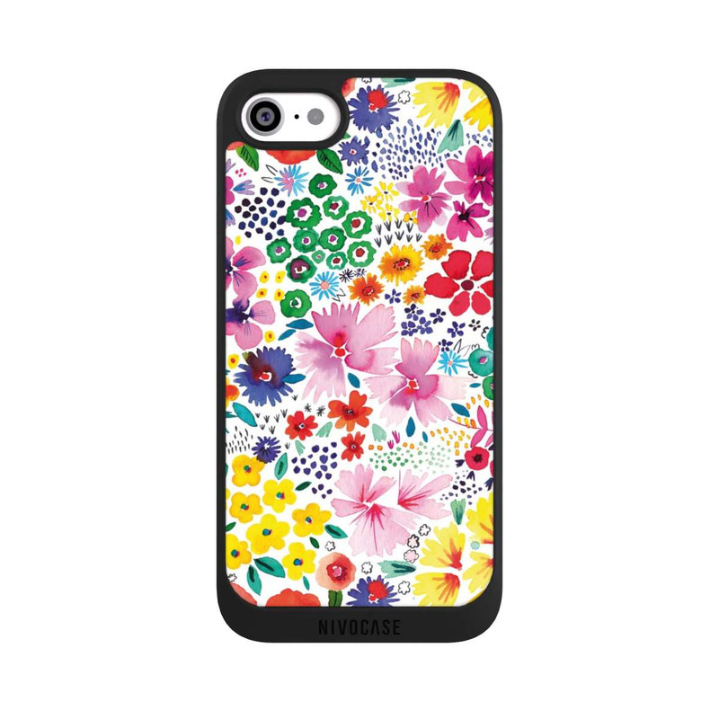 iPhone SE 2020 NIVOpure Petites fleurs printanières astucieuses