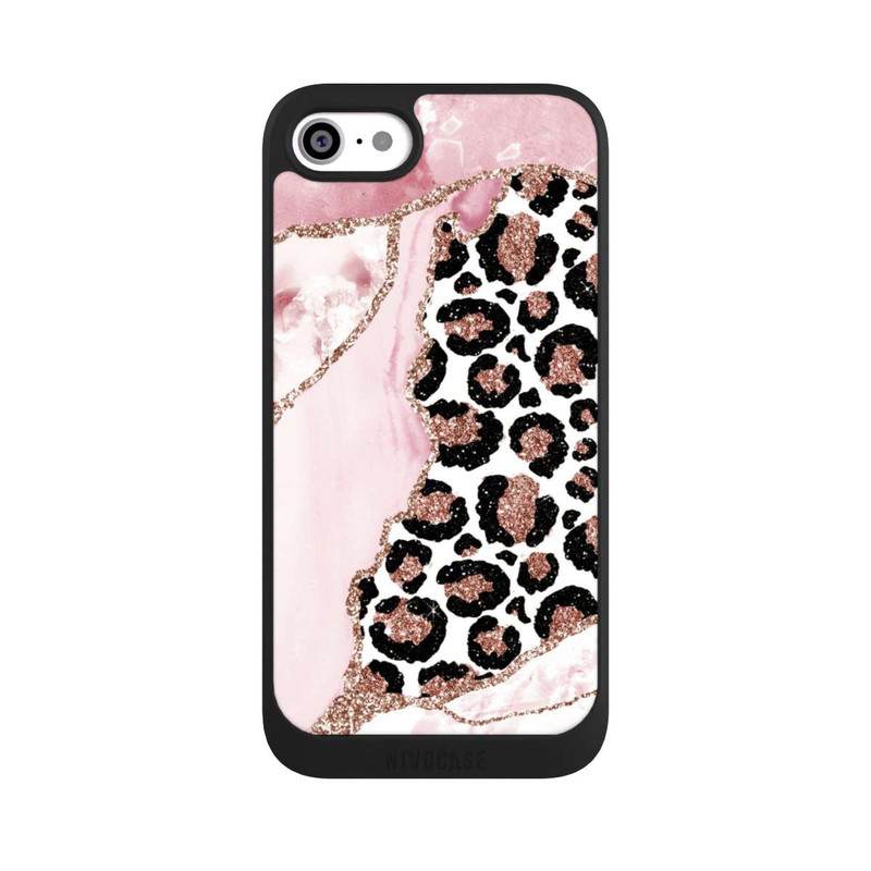 iPhone SE 2020 NIVOpure Patterns and Textures Smooth Pink
