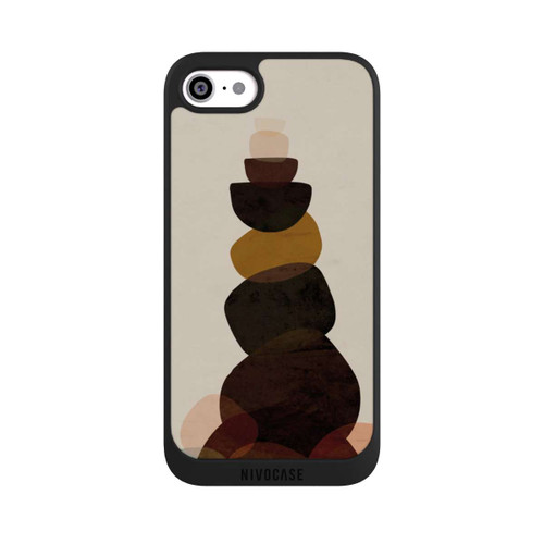 Apple iPhone SE (2020) NIVOpure Stones No 5 Brown