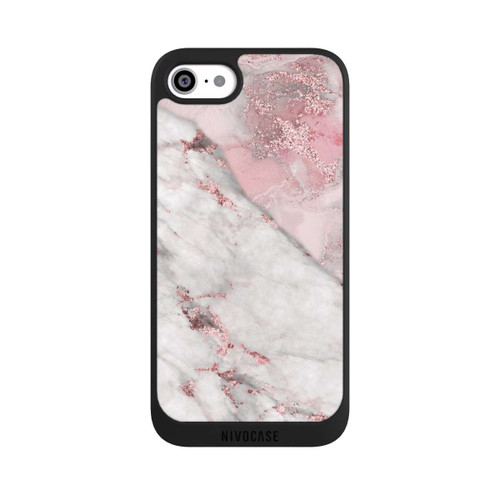 Apple iPhone SE (2020) NIVOpure Marbre rose 3