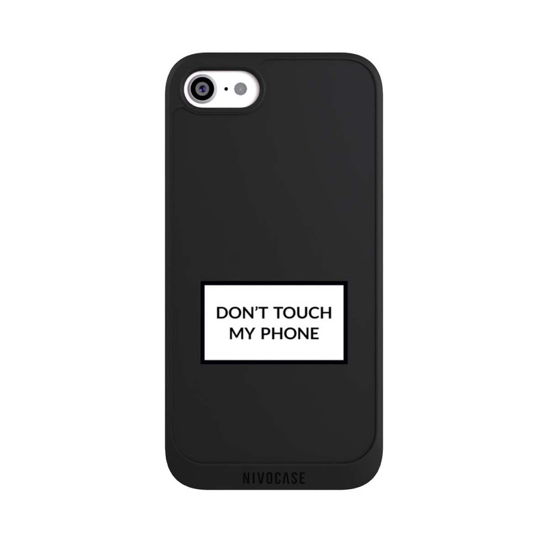 iPhone SE 2020 NIVOpure Do Not Touch My Phone Transparent