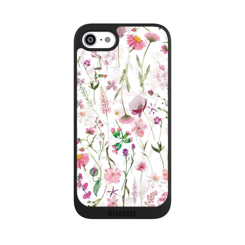 iPhone SE 2020 NIVOpure Pink Flower Meadow