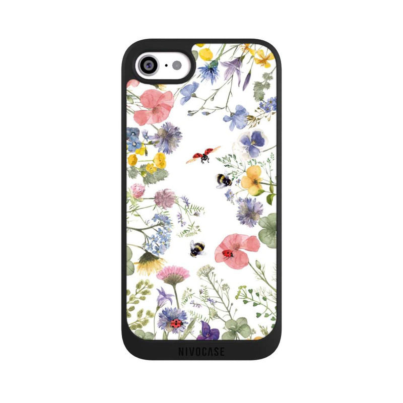 iPhone SE 2020 NIVOpure Fleurs Printanières et Abeilles