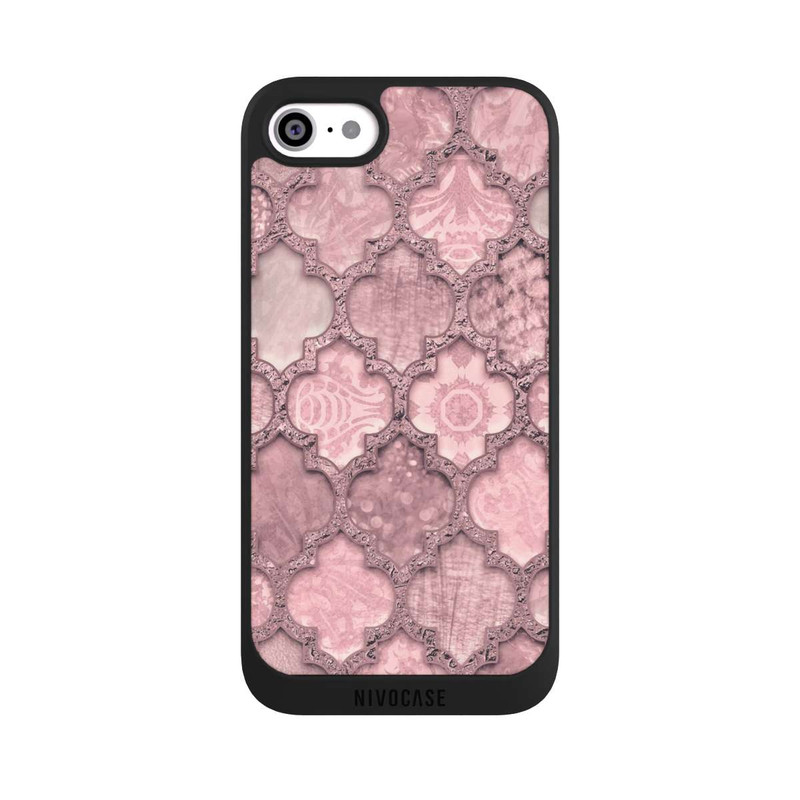 iPhone SE 2020 NIVOpure Tuile Maroc Rose