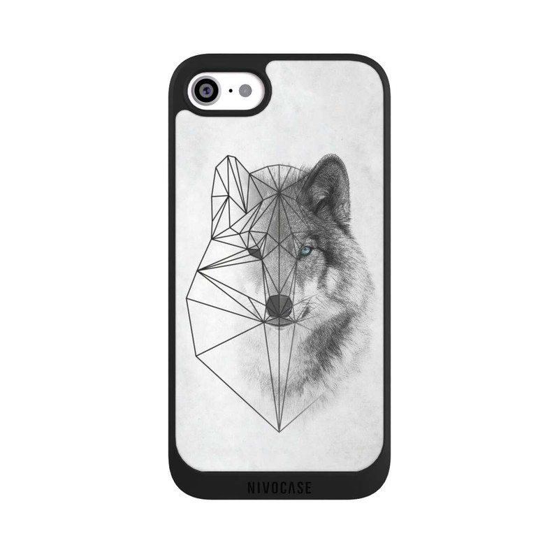 iPhone SE 2020 NIVOpure Polygonic Wolf