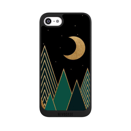 Apple iPhone SE (2020) NIVOpure Emerald Mountains &amp; Crescent