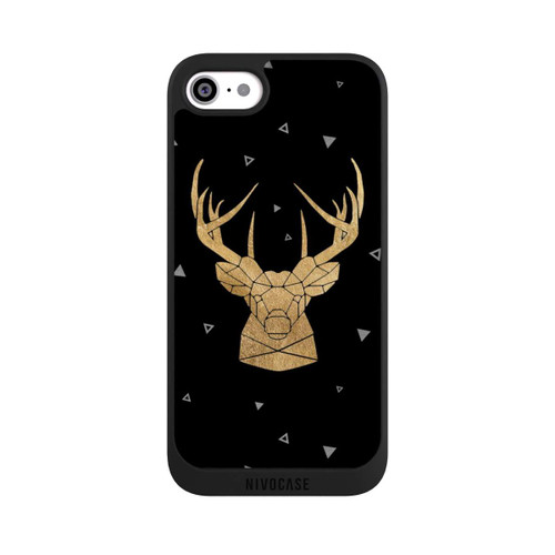 Apple iPhone SE (2020) NIVOpure Geometric Deer &amp; Antlers