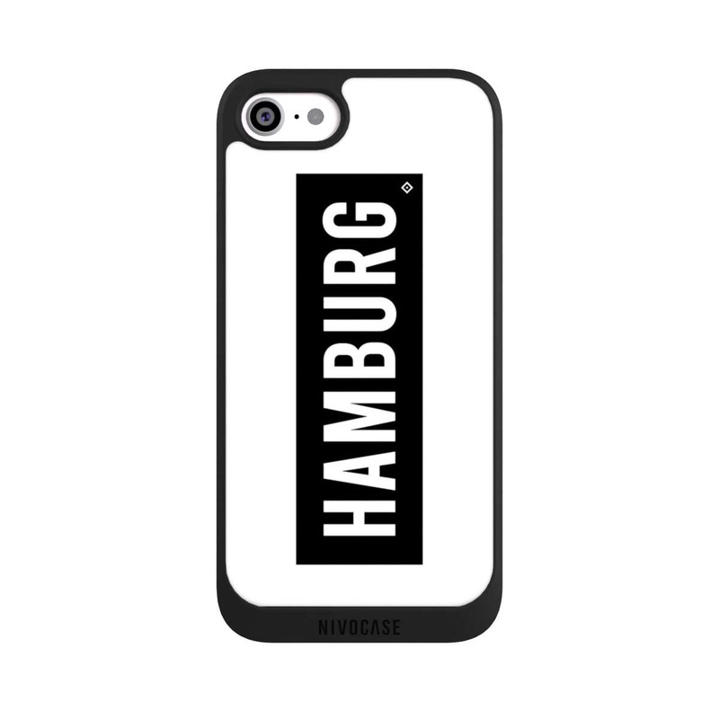 iPhone SE 2020 NIVOpure HSV Hamburg Schwarz Weiss