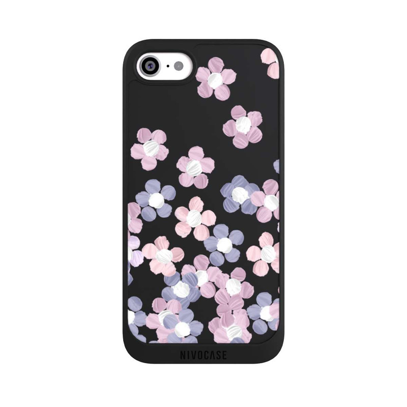 iPhone SE 2020 NIVOpure Simple Flowers Transparent