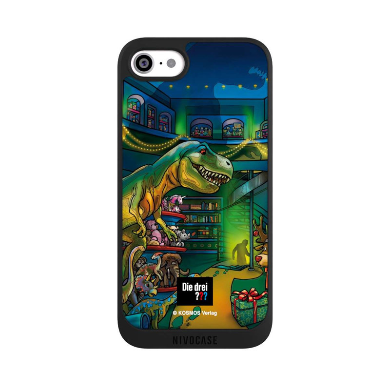 iPhone SE 2020 NIVOpure Die Drei Fragezeichen Dino