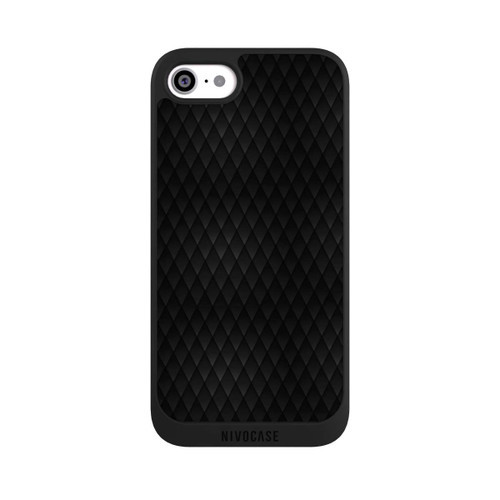 Apple iPhone SE (2020) NIVOpure Peau de Serpent Noire