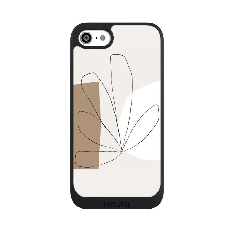 iPhone SE 2020 NIVOpure Blumen und Formen Nr. 2 - Anastasia Sawall