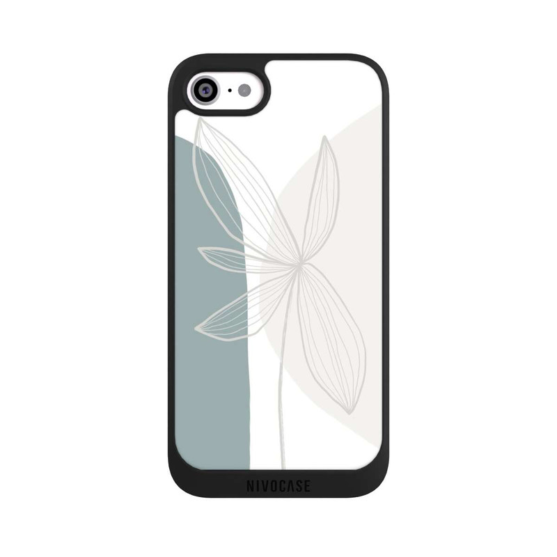 iPhone SE 2020 NIVOpure Blumen und Formen Nr. 3 - Anastasia Sawall