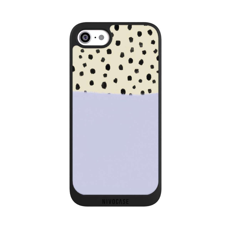iPhone SE 2020 NIVOpure Tupfen Boho Pastell