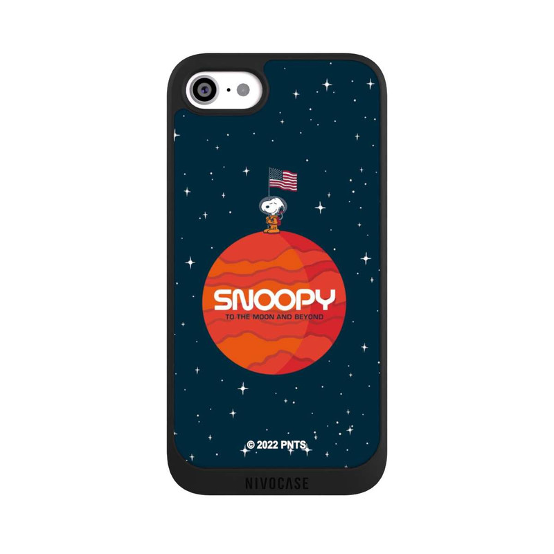 iPhone SE 2020 NIVOpure Snoopy Space Traveller Orange