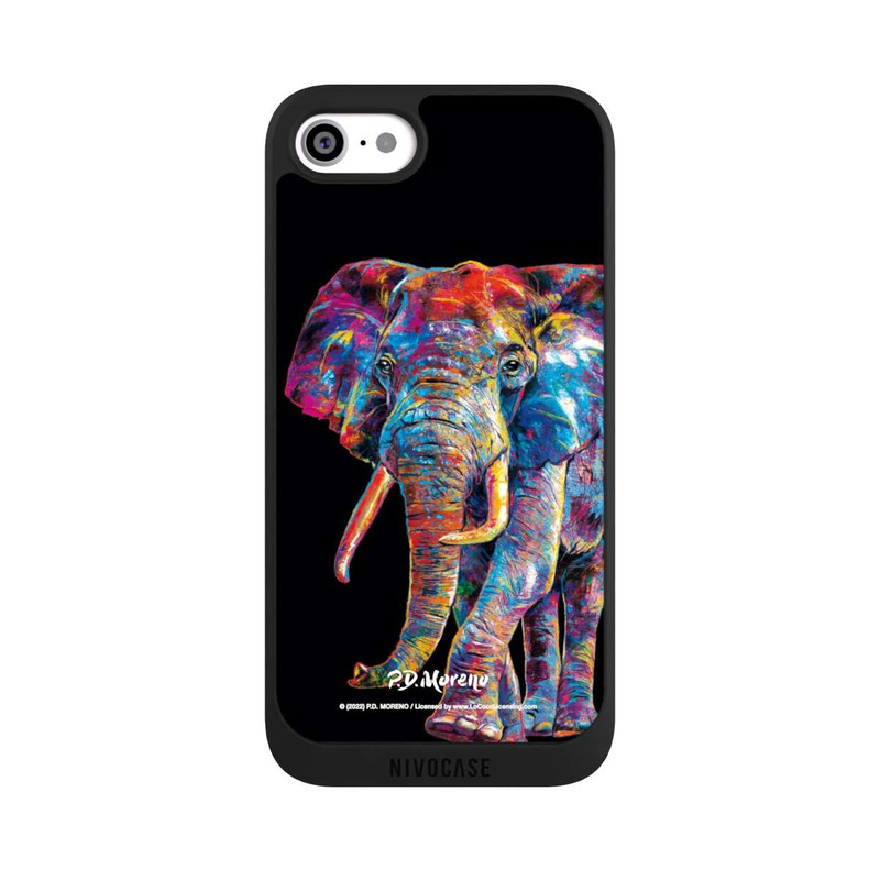 iPhone SE 2020 NIVOpure Elephant Art By P.D. Moreno