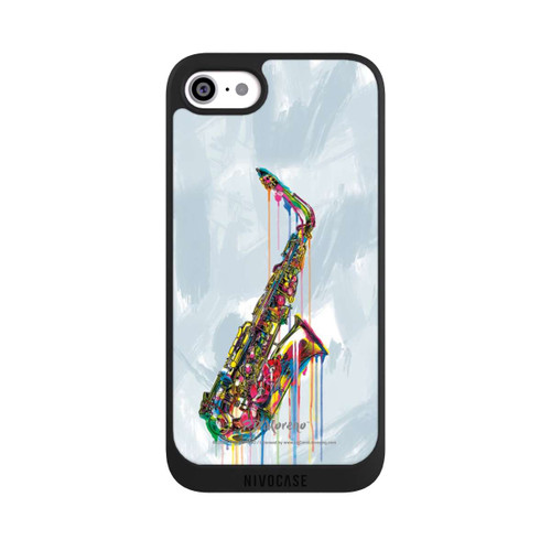 Apple iPhone SE (2020) NIVOpure Saxophone Art By P.D. Moreno