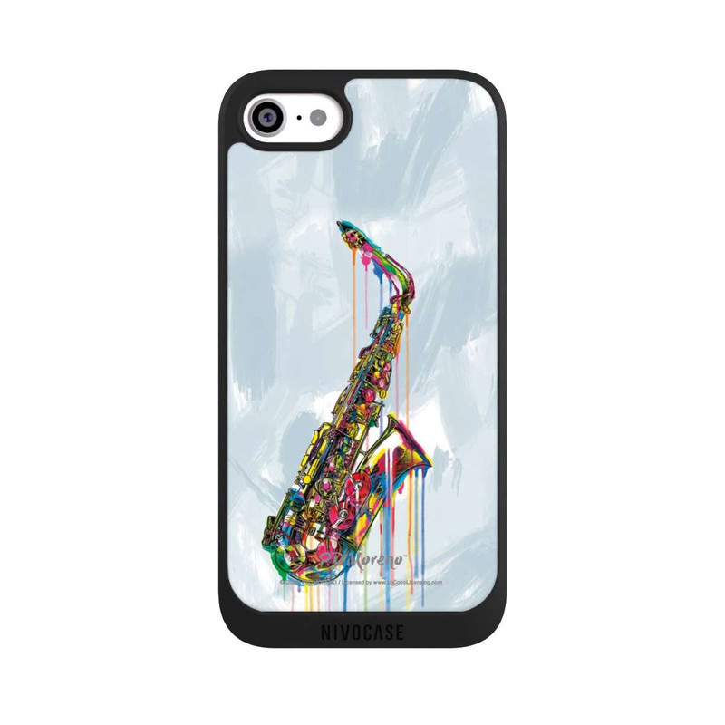 iPhone SE 2020 NIVOpure Saxophone Art By P.D. Moreno